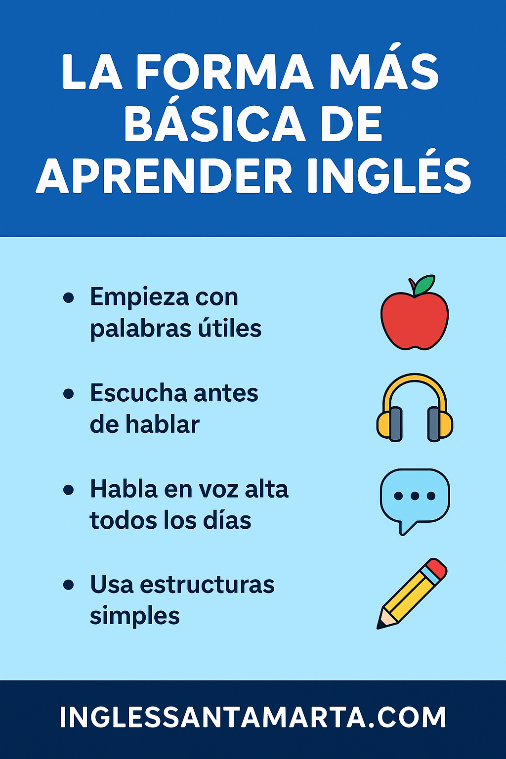 Cuál es la forma más básica de aprender inglés?