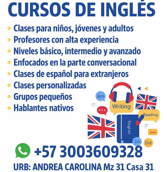 cursos de ingles santa marta colombia Cursos de Inglés Santa Marta Para Niños y Adultos con Kelly. Lecciones divertidas e interactivas. ¡Empieza hoy con profesores expertos!